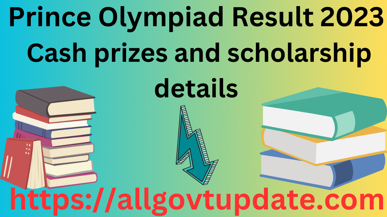 Prince Olympiad Result 2025 (OUT) Check Here Now All Govt Update